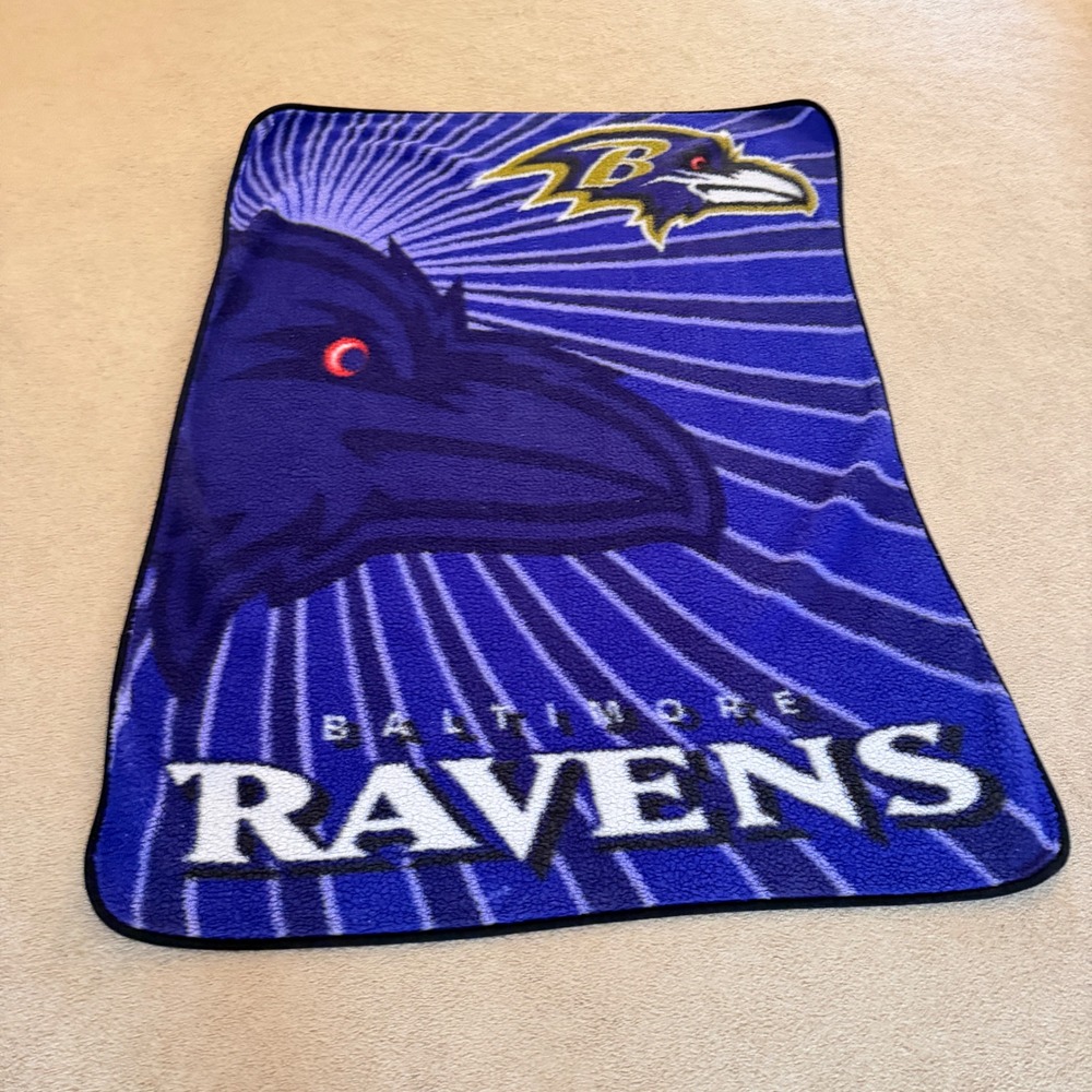 Northwest Company Baltimore Ravens Blanket Purple NFL Plush Throw